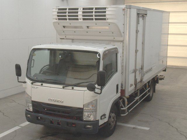 Japan Auction Vehicles 10 2018 Isuzu Elf 冷蔵・冷凍車 auction photo