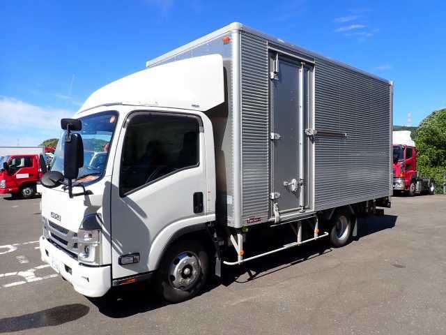 Japan Auction Vehicles 13 2023 Isuzu Elf 2.0t Aluminum Van with Power Gate auction photo