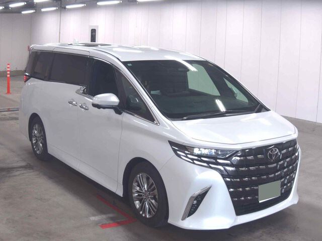 Japan Auction Vehicles 8 2025 Toyota Alphard Z auction photo