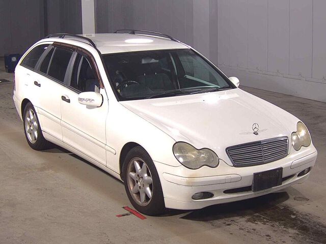 Japan Auction Vehicles 8 2003 Mercedes-Benz C-Class Station Wagon C180コンプレッサー auction photo