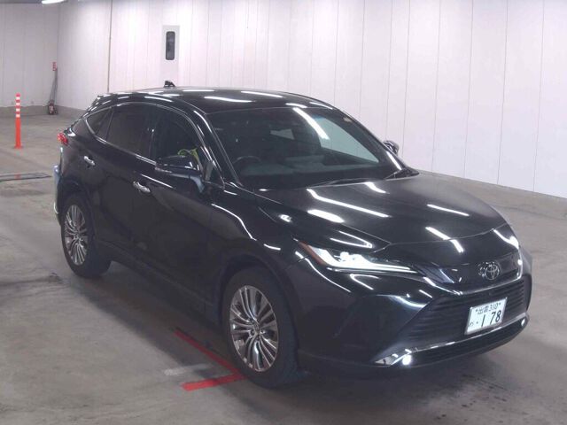 2023 Toyota Harrier Z Leather Package Japan auction vehicle