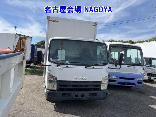 2009 Isuzu Elf Aluminum van Japan auction vehicle