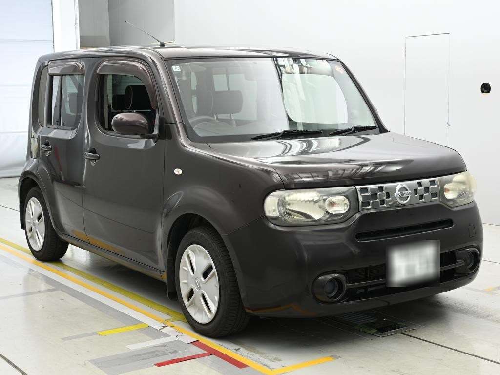 2012 Nissan Cube 15X インディゴ+プラズマ auction photo 5
