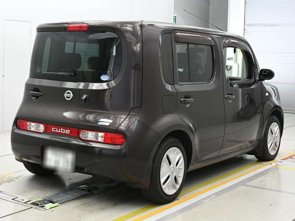 2012 Nissan Cube 15X インディゴ+プラズマ auction photo 2