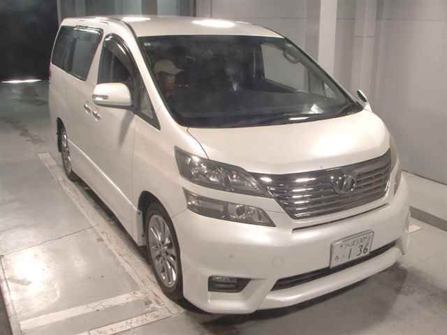 Japan Auction Vehicles 12 2011 Toyota Vellfire 2.4ZプラチナセレクションII auction photo