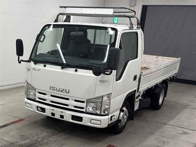 2014 Isuzu Elf ヒラボディ 2t ゼンテイショウ auction photo 4