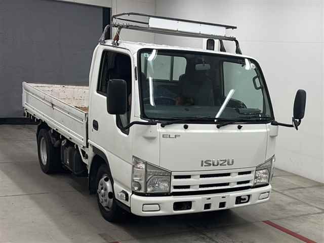 2014 Isuzu Elf ヒラボディ 2t ゼンテイショウ Japan auction vehicle