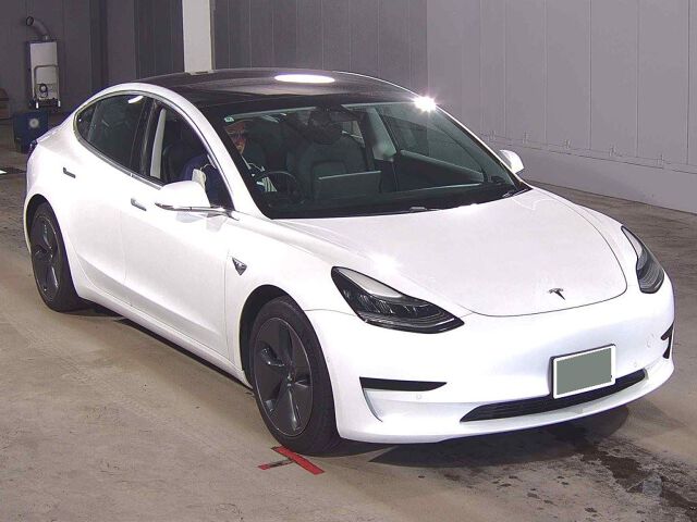 Japan Auction Vehicles 8 2020 Tesla モデル3 STD Range Plus auction photo