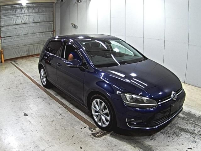 2013 Volkswagen ゴルフ TSIハイラインブルーモーションテクノロジー Japan auction vehicle