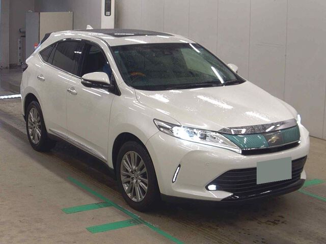 2019 Toyota Harrier premium Japan auction vehicle