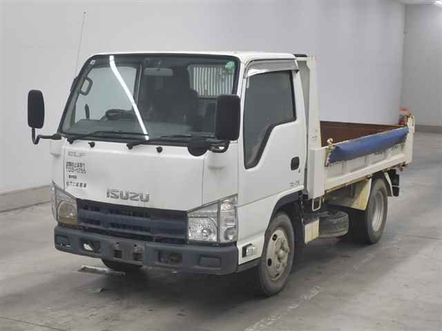 2012 Isuzu Elf 3tダンプ auction photo 4
