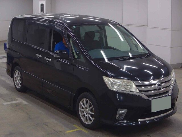 2012 Nissan Serena ハイウェイスターVセレク 4WD Japan auction vehicle