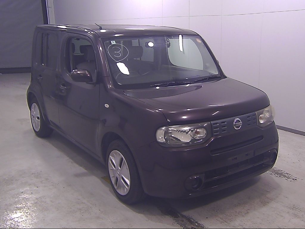 Japan Auction Vehicles 14 2010 Nissan Cube 15X Mセレクション auction photo