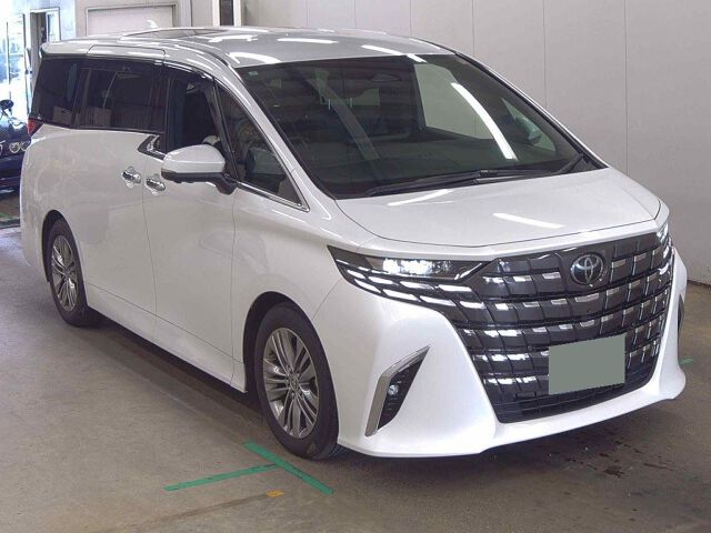 2025 Toyota Alphard Z Japan auction vehicle