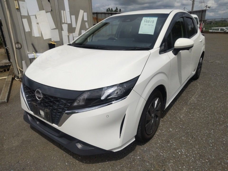 2021 Nissan Note Japan auction vehicle