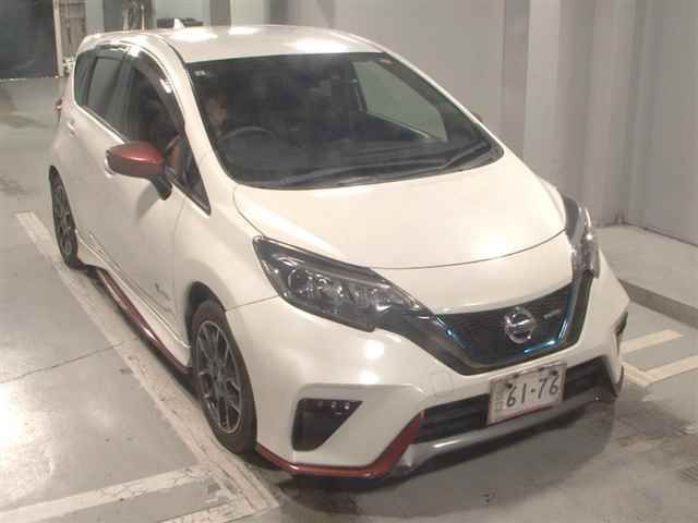 Japan Auction Vehicles 12 2017 Nissan Note e-パワーニスモ auction photo