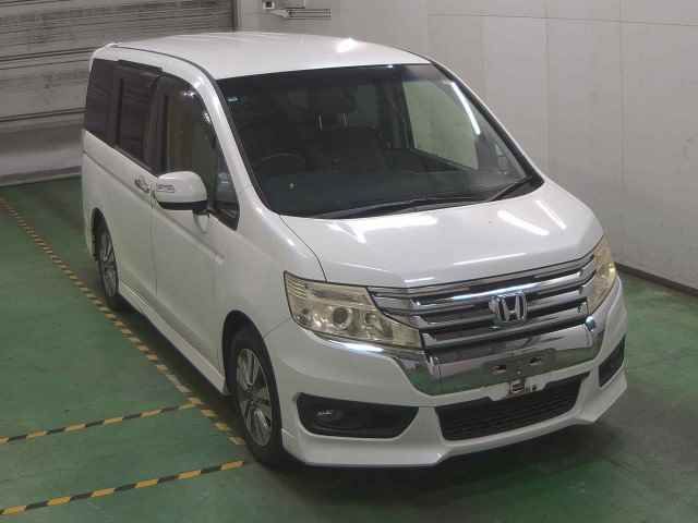 2012 Honda Stepwgn Zインターナビセレクション Japan auction vehicle