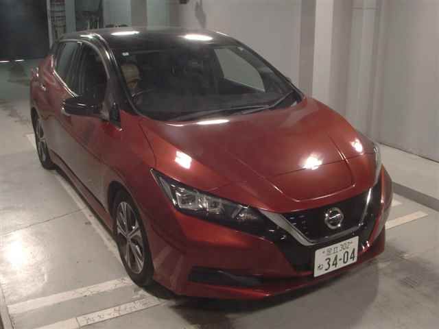 2018 Nissan Leaf X 10 Man Dai Kinensha Japan auction vehicle