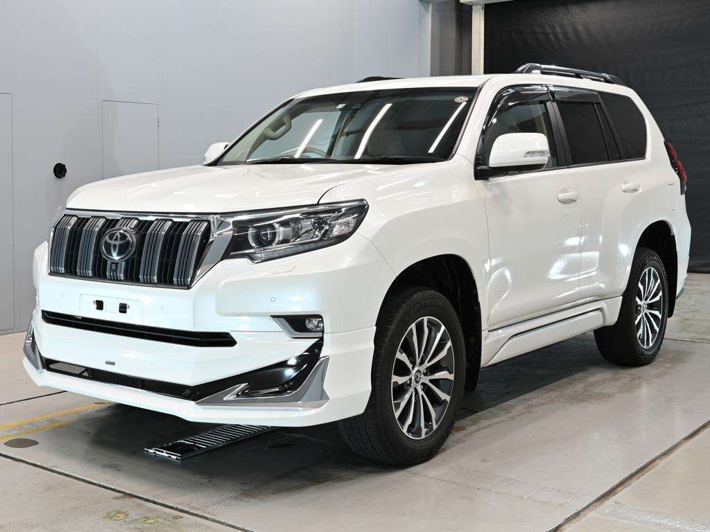 Japan Auction Vehicles 14 2021 Toyota Land Cruiser Prado TX Lパッケージ 4WD auction photo