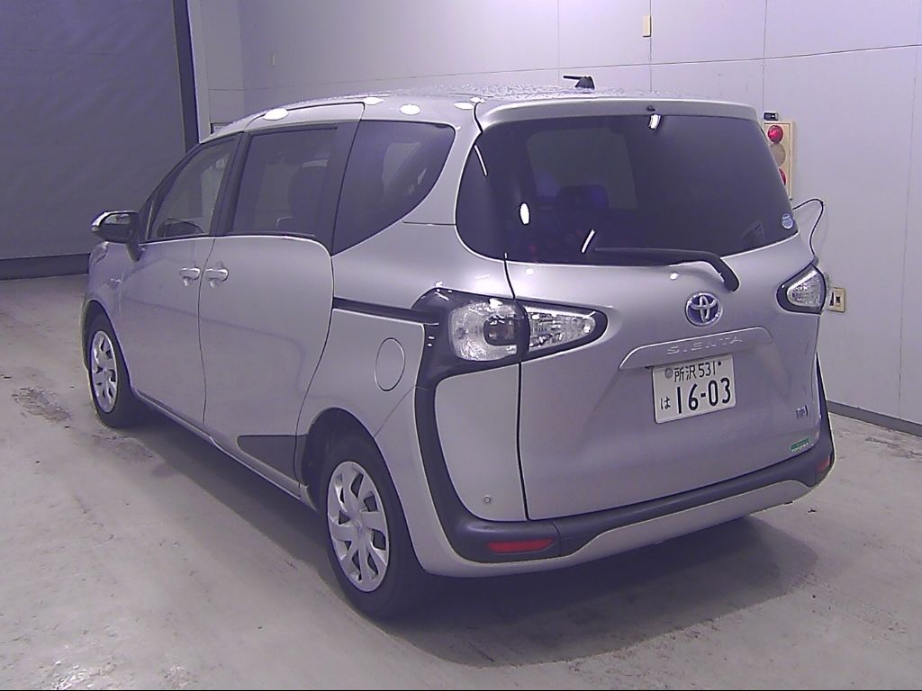 2016 Toyota Sienta Hybrid G ​​(6 seats) auction photo 5