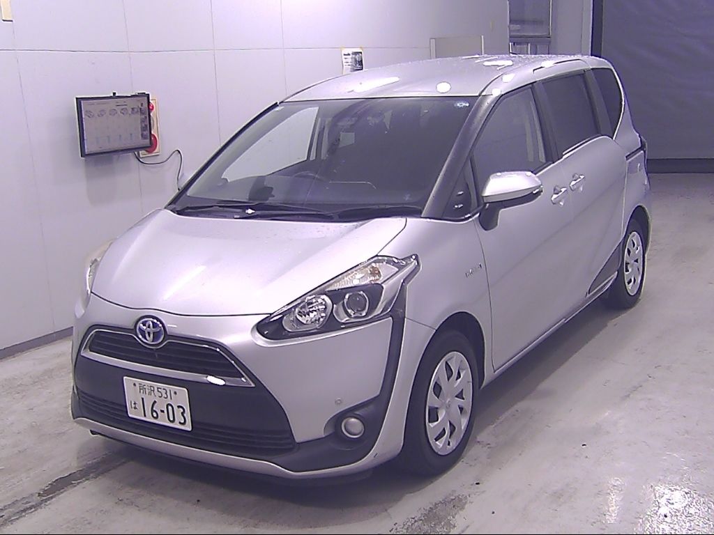 2016 Toyota Sienta Hybrid G ​​(6 seats) auction photo 4