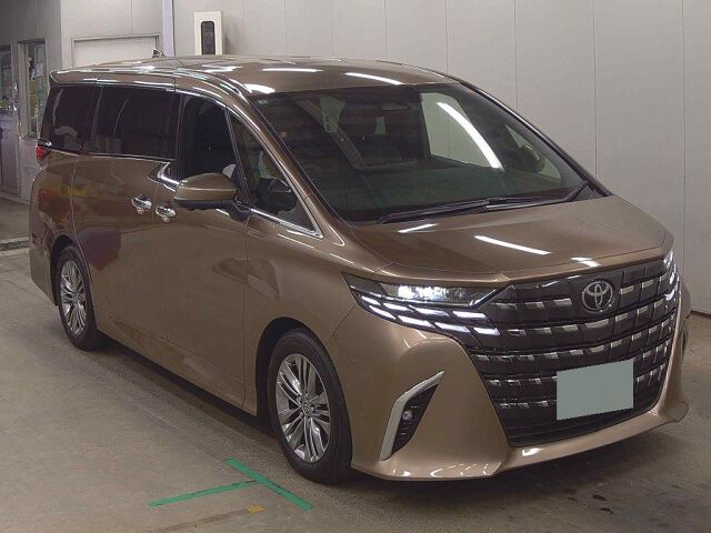 2025 Toyota Alphard Z Japan auction vehicle