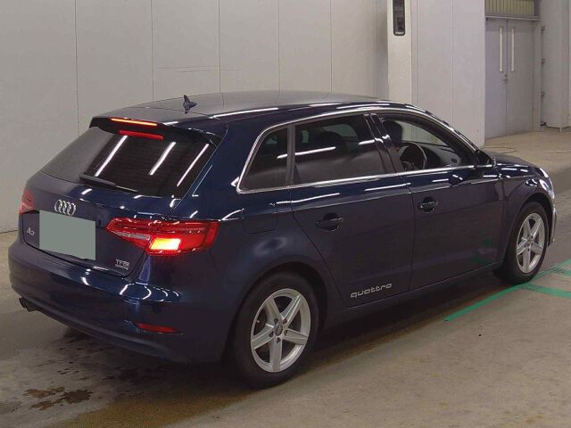 2017 Audi A3 スポB2.0TFSIクワ 4WD auction photo 5