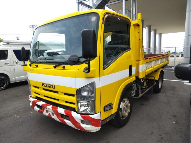 2012 Isuzu Elf Dump Sekisai auction photo 4