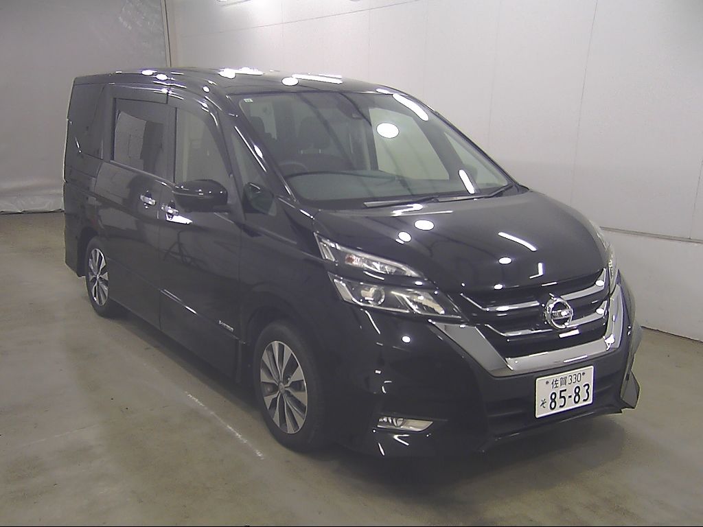 2019 Nissan Serena ハイウェイスターVセレクションII Japan auction vehicle