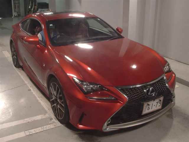 Japan Auction Vehicles 10 2015 Lexus RC300h F Sport auction photo