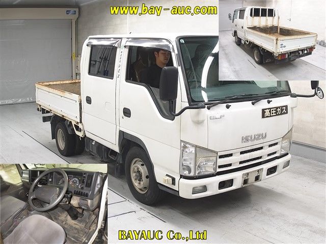 2010 Isuzu Elf Double cab auction photo 4