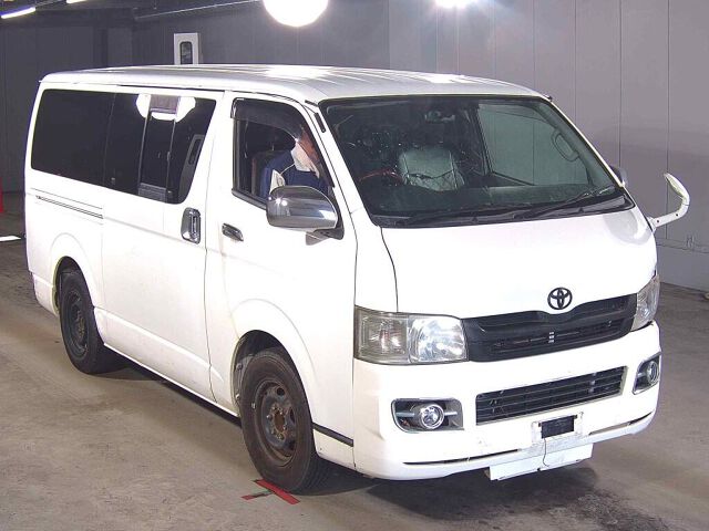 2007 Toyota Hiace Long Super GL Japan auction vehicle