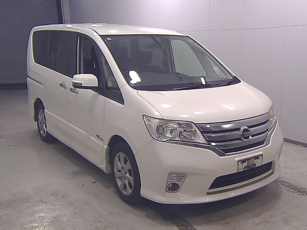 Japan Auction Vehicles 14 2013 Nissan Serena Highway Star S Hybrid auction photo