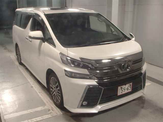 Japan Auction Vehicles 12 2017 Toyota Vellfire Z Gエディション auction photo