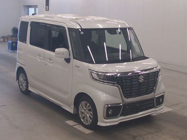 Japan Auction Vehicles 8 2019 Suzuki Spacia ハイブリッドGS 4WD auction photo