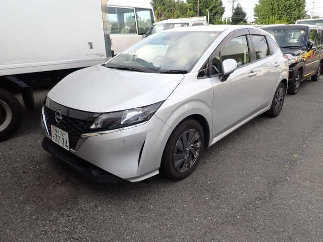 Japan Auction Vehicles 12 2021 Nissan Note S auction photo