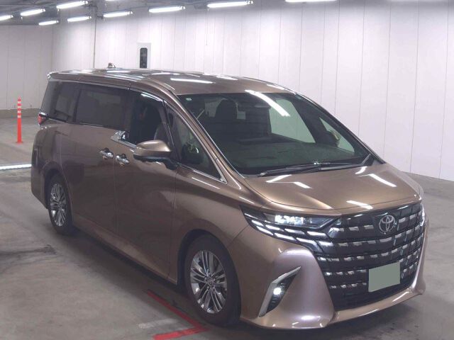 Japan Auction Vehicles 8 2025 Toyota Alphard Z auction photo