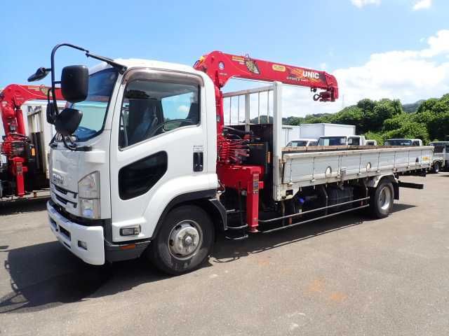 Japan Auction Vehicles 13 2019 Isuzu Forward 2.55t crane equipped auction photo