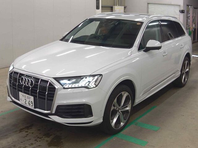 2020 Audi Q7 55TFSIクワトエアサス 4WD auction photo 4