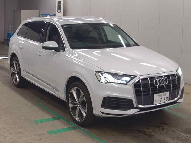 2020 Audi Q7 55TFSIクワトエアサス 4WD Japan auction vehicle
