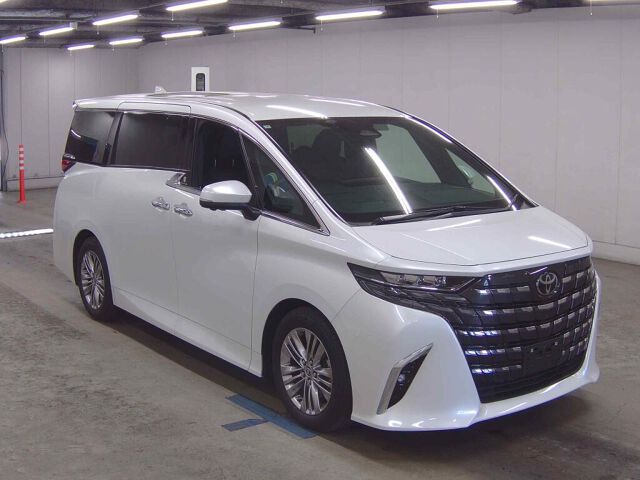 Japan Auction Vehicles 8 2025 Toyota Alphard Z auction photo