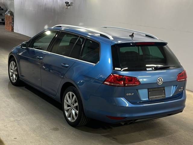 2014 Volkswagen ゴルフヴァリアント TSIハイラインブルーモーション auction photo 3