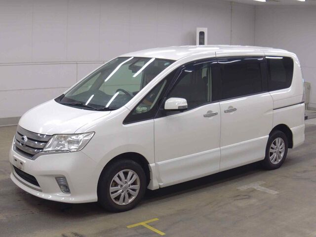 2012 Nissan Serena ハイウェイスターVセレク 4WD auction photo 4
