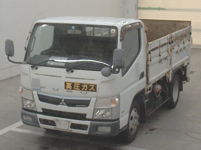 Japan Auction Vehicles 10 2016 Mitsubishi Fuso Canter Flatbed auction photo