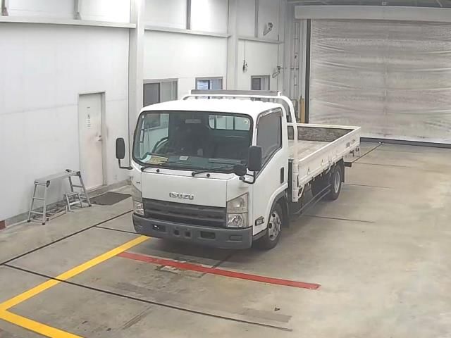Japan Auction Vehicles 10 2013 Isuzu Elf Flatbed auction photo