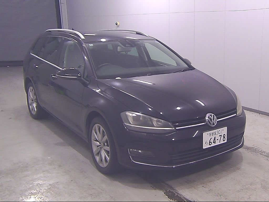 Japan Auction Vehicles 16 2014 Volkswagen ゴルフ ワゴン ヴァリアントTSIハイラインBMT auction photo