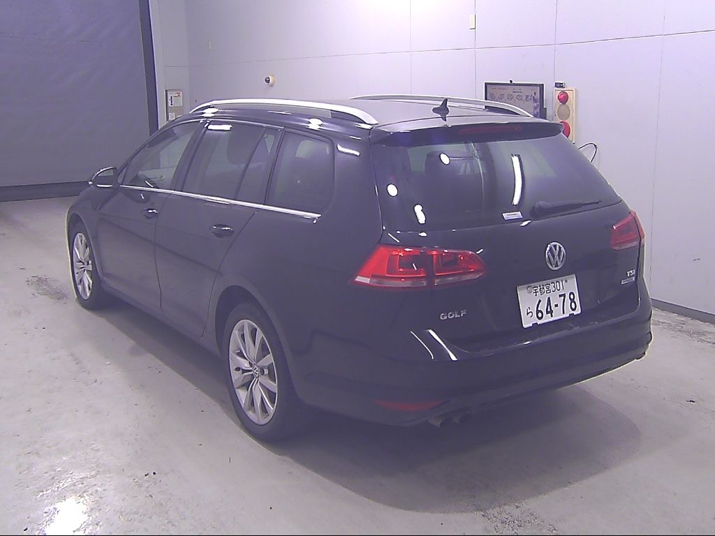 2014 Volkswagen ゴルフ ワゴン ヴァリアントTSIハイラインBMT auction photo 5