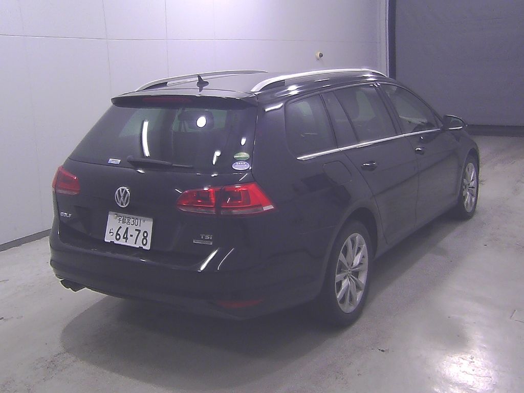 2014 Volkswagen ゴルフ ワゴン ヴァリアントTSIハイラインBMT auction photo 2