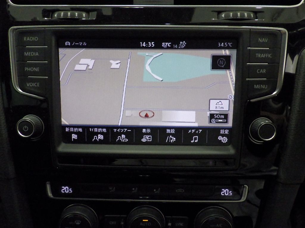 2014 Volkswagen ゴルフ ワゴン ヴァリアントTSIハイラインBMT auction photo 11