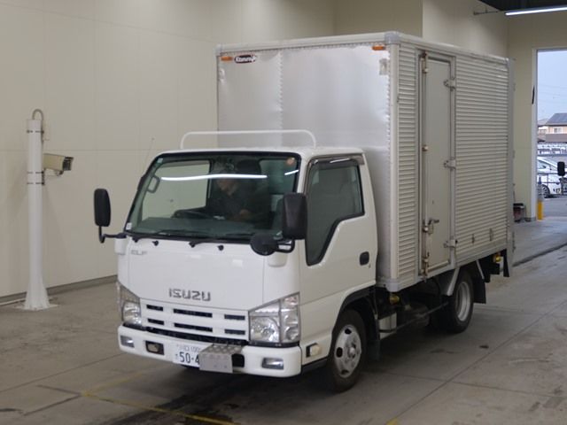 2013 Isuzu Elf Aluminum Van PG Japan auction vehicle